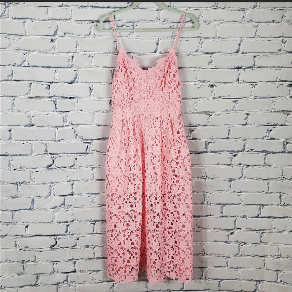 Astr the Label Pink Lace Dress